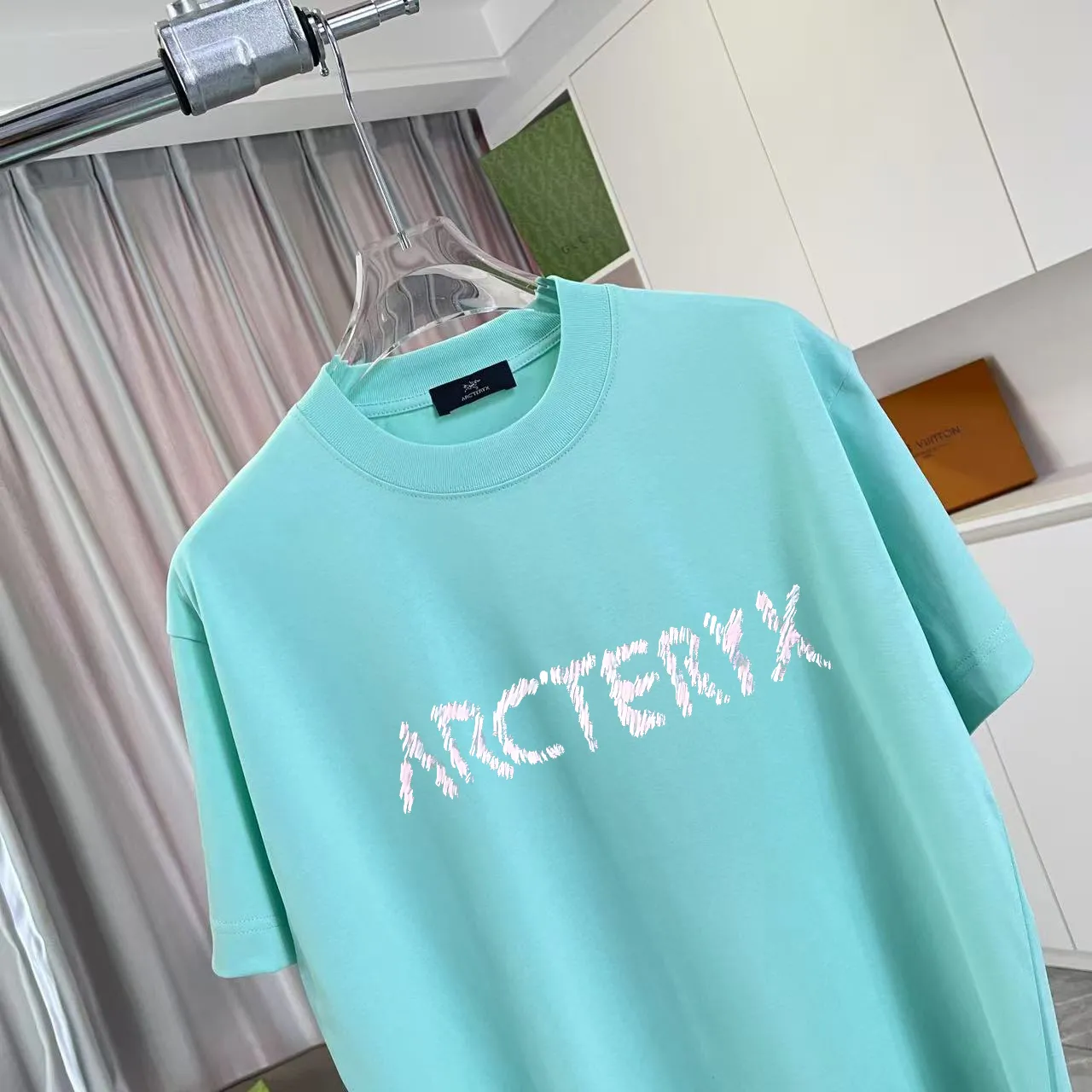 ARC'TERYX* 2025 New Arrival logo t g Same Style Size：S M L XL XXL ：Black White Green Gray